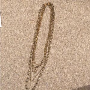 Vintage gold chain necklace!
